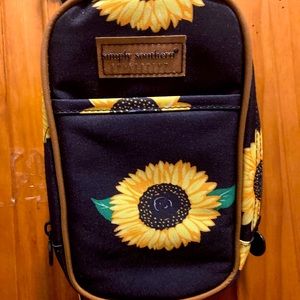 Sunflower cross body bag used once